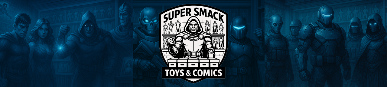 Super Smack Toys & Comics Banner